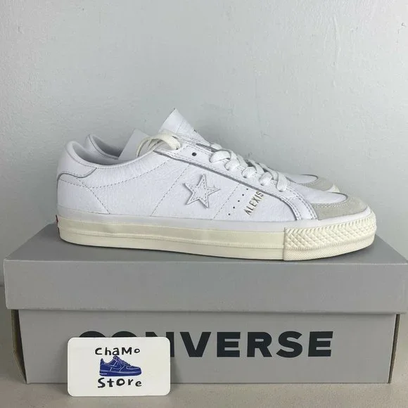 Converse x Alexis Sablone One Star Pro Ox Low Top White Mens - Picture 1 of 11